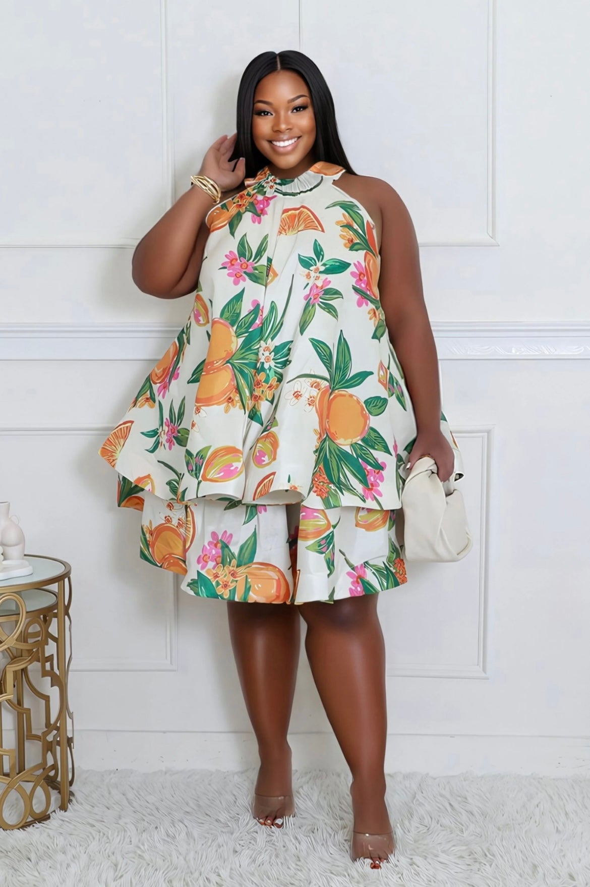 Orange Ya Pretti Dress