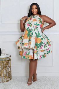 Orange Ya Pretti Dress