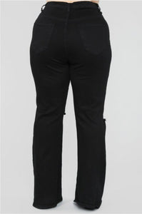 Rikki Flair Jeans (Black)