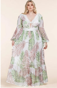 Eden Maxi Dress (Sizes XL-3X)